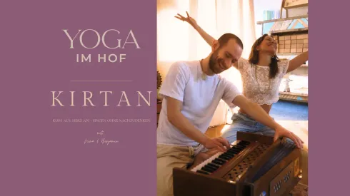 YOGA IM HOF Special | KIRTAN & SATSANG (kostenlos) @ HAMA STUDIO Hamburg