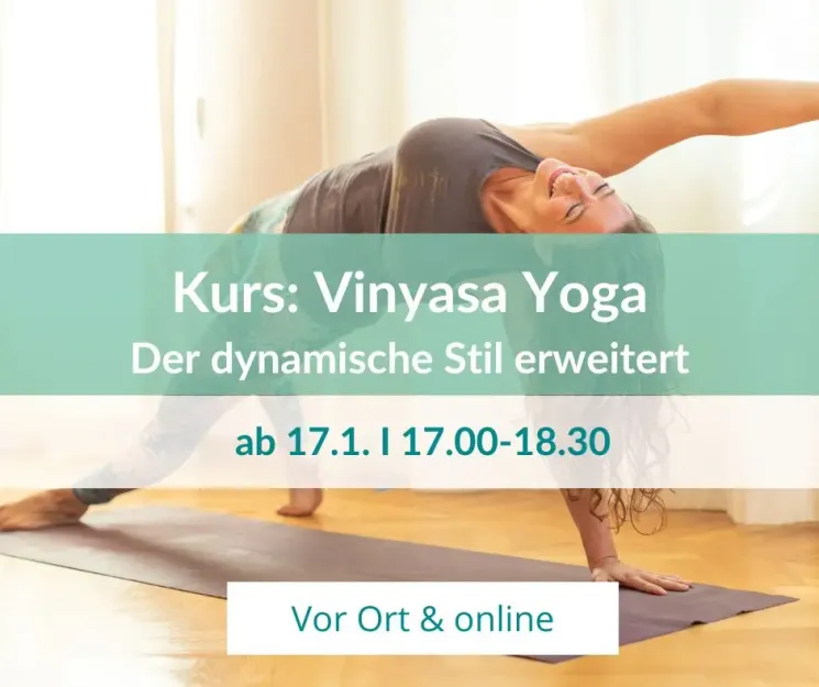 Kurs: Vinyasa Yoga Aufbau - Kräftigung & Stärkung @ Yogahaus Dresden