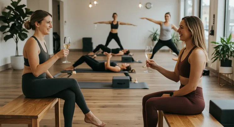 Prosecco Pilates @ fit & fröhlich