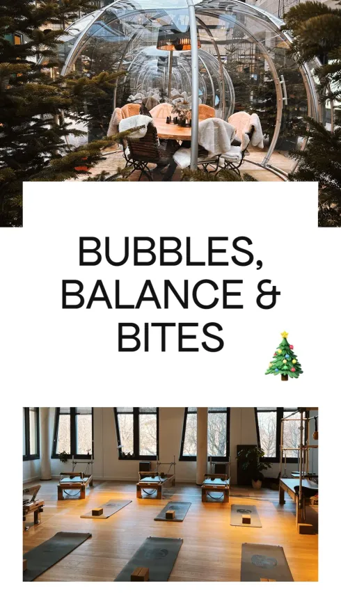 Pilates Mat Class for BUBBLES, BALANCE & BITES @ Studio Stuttgart