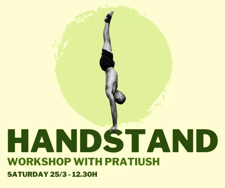 Handstand Workshop with Pratiush @ OM Yoga Stuttgart