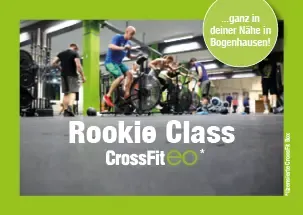Rookie - Freitags 17:15 @ CrossFit eo