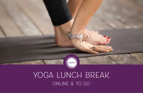 Flow & Recharge – Yoga Lunch Break | ONLINE @ numi | Yoga & Entspannung