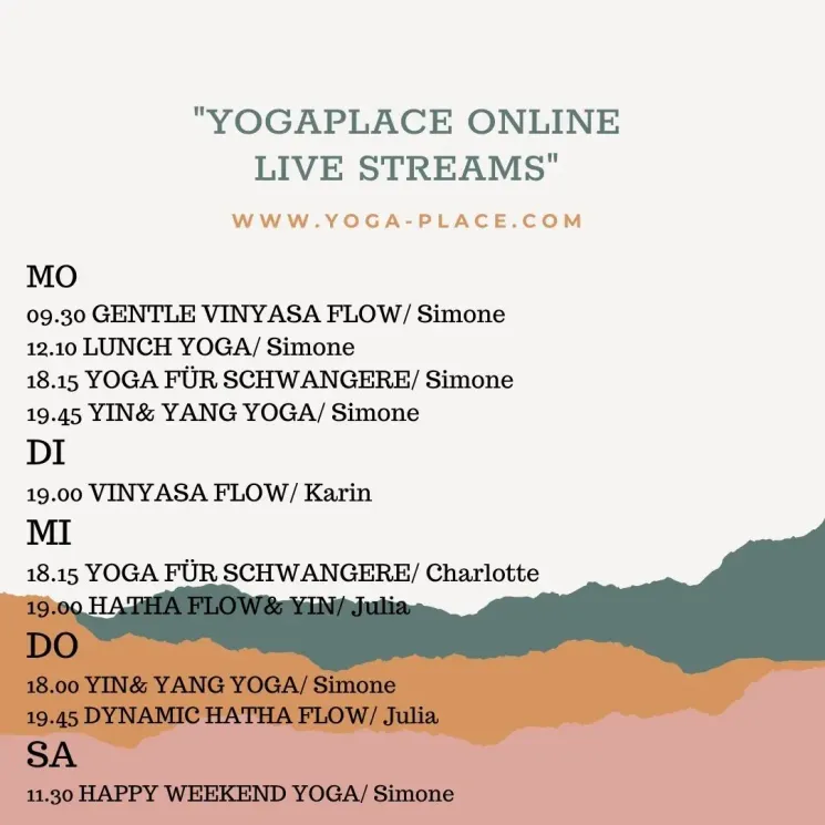 HAPPY WEEKEND YOGA// ONLINE LIVE STREAM @ YOGAPLACE