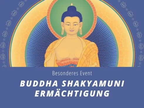 Buddha Shakyamuni Ermächtigung - mit Kommentar zum Befreienden Gebet @ Kadampa Meditationszentrum Österreich