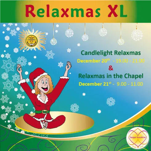  ' Candlelight Relaxmas' in the Gallery @ Jacqui Sunshine - Yoga and other soulful practices