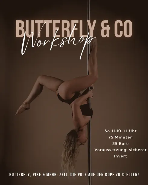 Butterfly & Co. @ waves - pole & fit