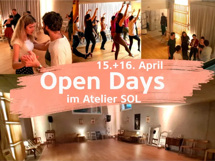 Open Days im Atelier SOL | Modern Jazz, Contemporary, Tango, Yoga, Salsa, Latin @ Atelier SOL