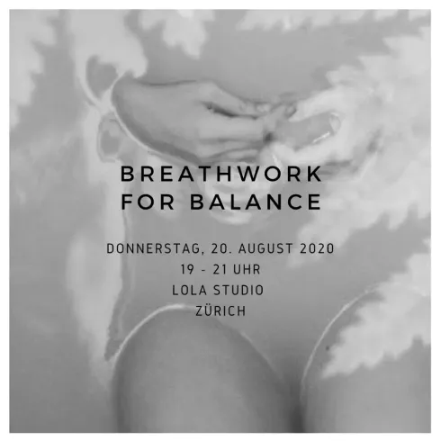 BREATHWORK FOR BALANCE @ lola studio