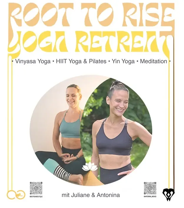 Yogaretreat - Root to Rise mit Antonina & Juliane 18.10. - 20.10. 2024  @ Die Yogaboutique