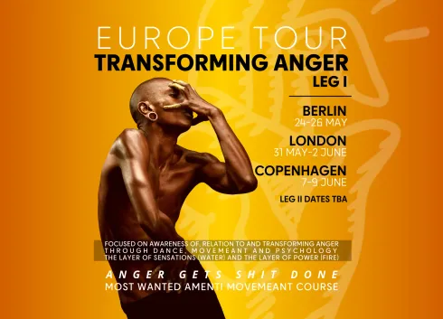 Transforming Anger | 3-Day MoveMeant Course 31 May-2 June | LONDON @ Amenti MoveMeant