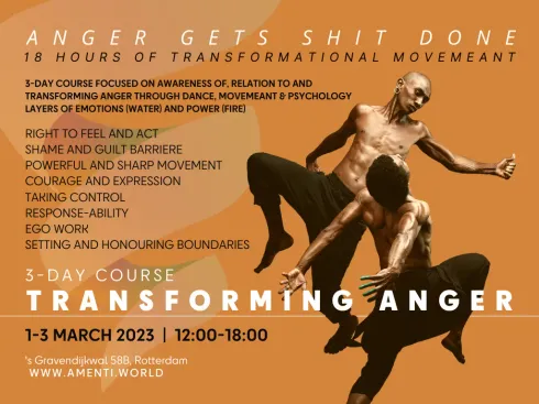Transforming Anger | 3-Day Course @ Amenti MoveMeant