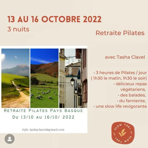 Retraite Pilates - Pays Basque @ Tasha Clavel Pilates