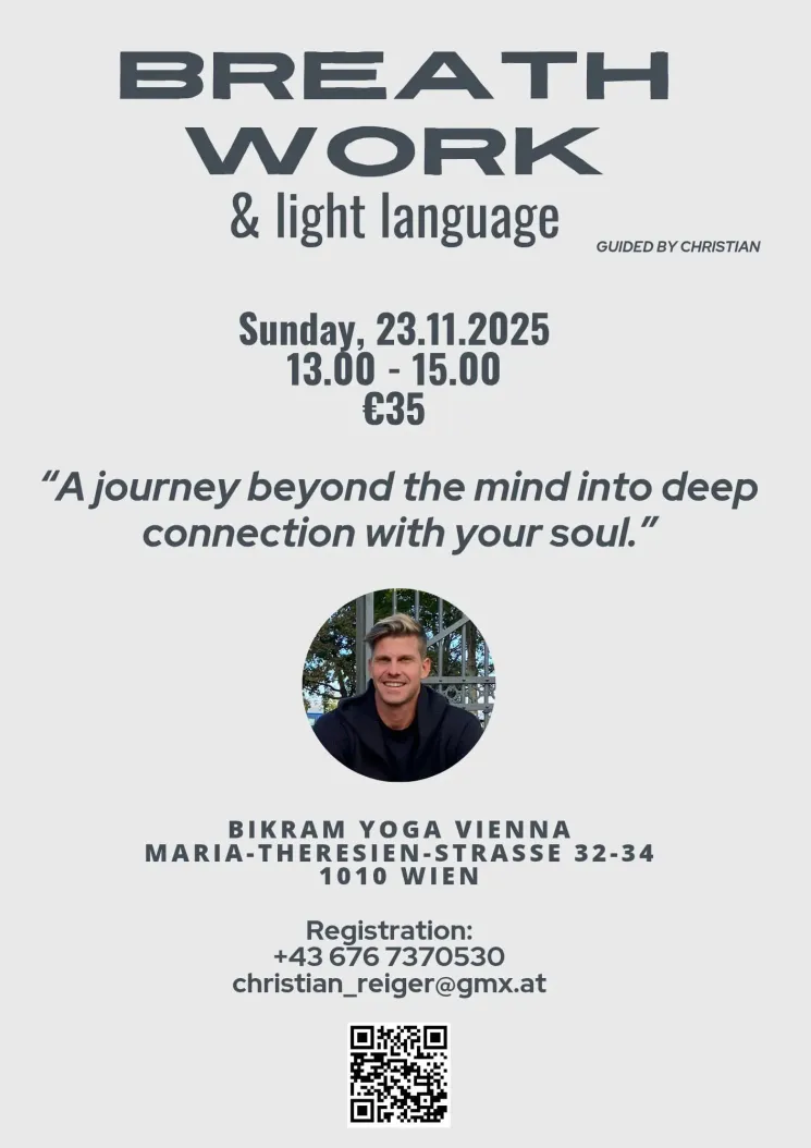 Breathwork with Christian Reiger @ Bikram Yoga Schottenring