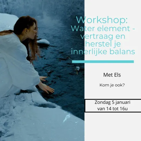 Workshop: Water element - vertraag en herstel je innerlijke balans @ Yogalovers