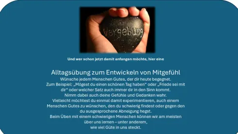 Entdecke die Kraft der Vergebung @ Schamanische Workshops und Meditationskurse