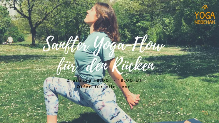 50 Min Sanfter Yoga-Flow für Nacken und Schultern  // All Level (Aufz. 25.05.) @ Yoga Nebenan