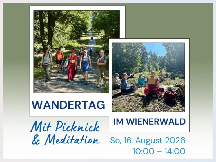 Wandertag im Wienerwald – Mit Picknick und Meditation @ Kadampa Meditationszentrum Österreich