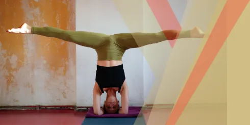 Workshop - mit Vertrauen in den Kopfstand: Körper und Glaubenssätze auf den Kopf stellen mit Kerstin Hurbain @ Yoga Sky Berlin