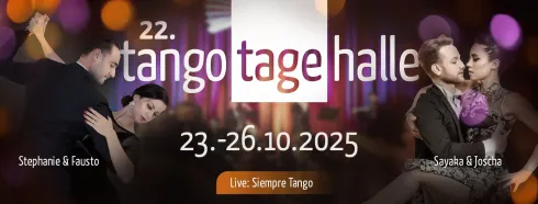 22. TangoTageHalle 23.-26.10.2025 @ Yoga Mio Halle
