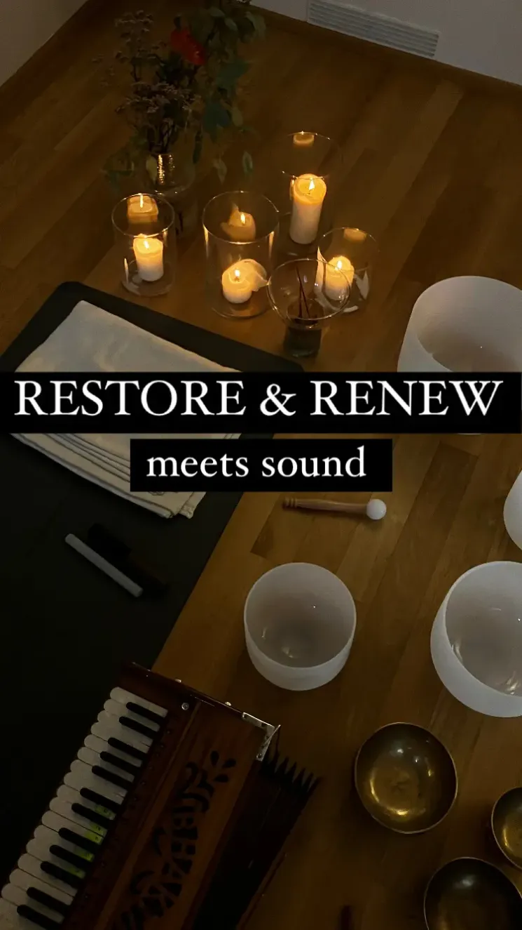 Restore & Renew meets Sound @ Ahimsa Yoga - Jivamukti Yoga in Vienna