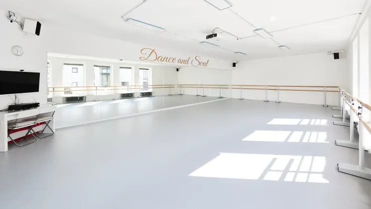 Frei zur Anmietung - Saal 1  - 75 min @ Dance and Soul - Ballett- und Tanzschule