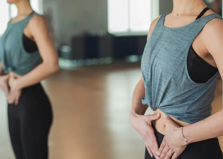 Pilates - PowerMITTE - online - Krankenkassenzertifiziert @ Katharina Ohm