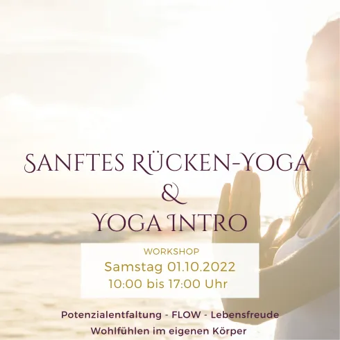 Sanftes Rücken-Yoga - Exklusiv-Workshop für 3 Personen @ Nadine Petzel - Heart-Centered Yoga & Life Coaching mit Feingefühl