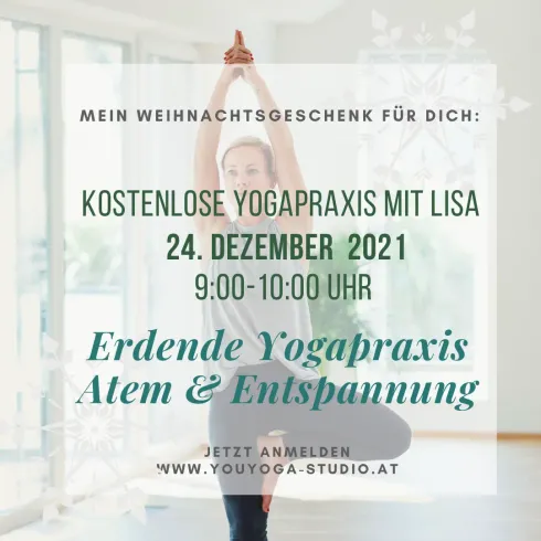 Schenk dir Ruhe - kostenlose online Yogaklasse mit Lisa   @ You Yoga Studio