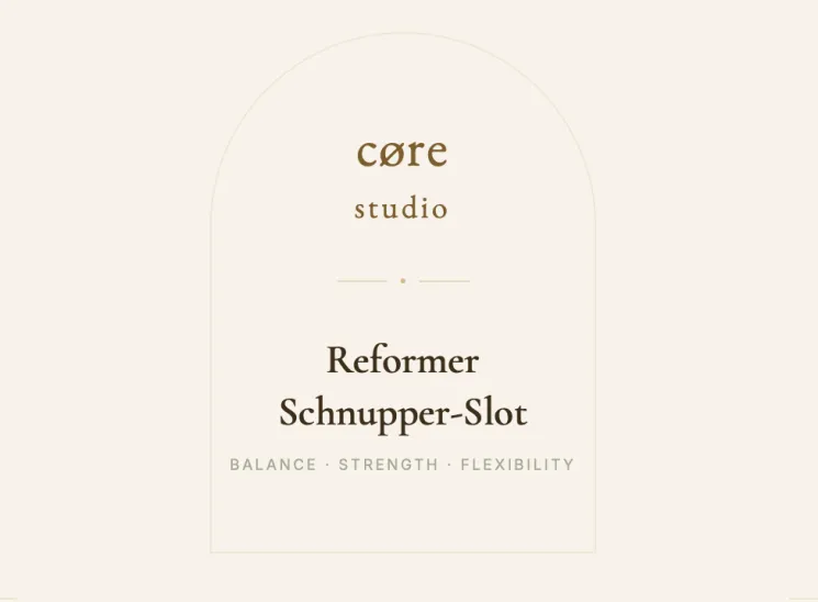 Reformer Schnupper-Slot (Eröffnung) @ cøre studio