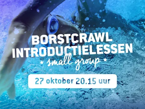 Borstcrawl Introductielessen Woensdag 27 oktober 20.15 uur @ Personal Swimming