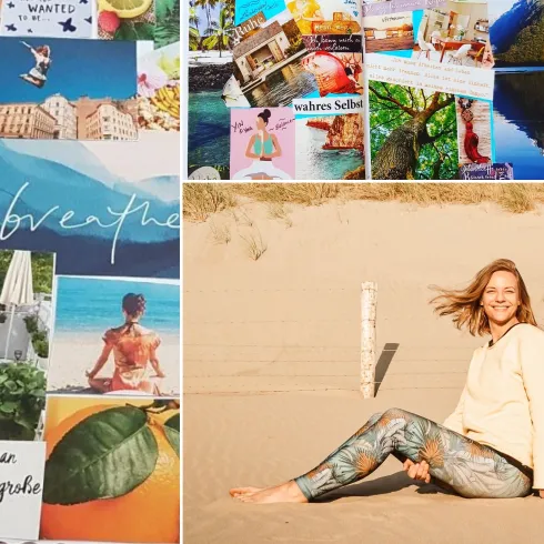 Visionboard Workshop mit Rebecca @ Everybodyoga