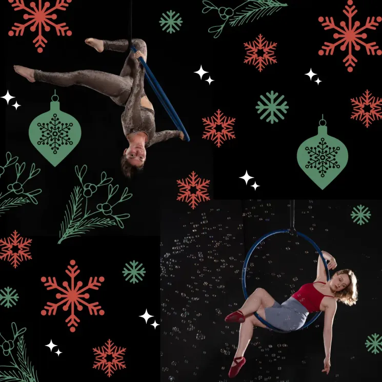 Aerial Hoop - X-Mas Double Choreo @ Aerial Infinity