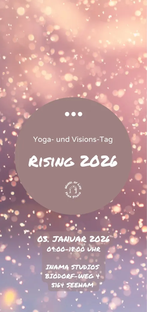 Rising 2026 @ Wheel of Life - Yoga Studio