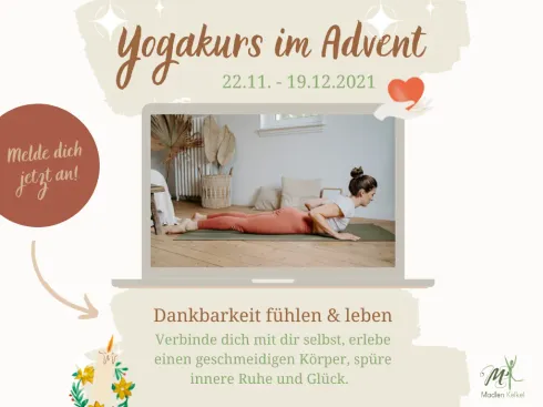 Yogakurs im Advent (online) @ Freiraum Zentrum für ganzheitliche Gesundheit