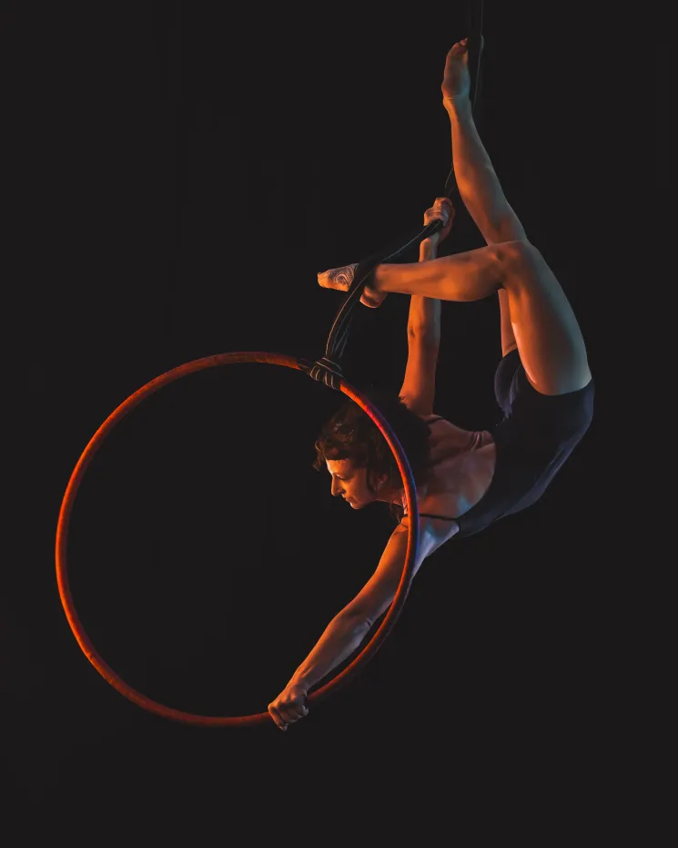 Lyli - Aerial Hoop Shapes, Spins and Transitions  @ Aerial Silk Vienna