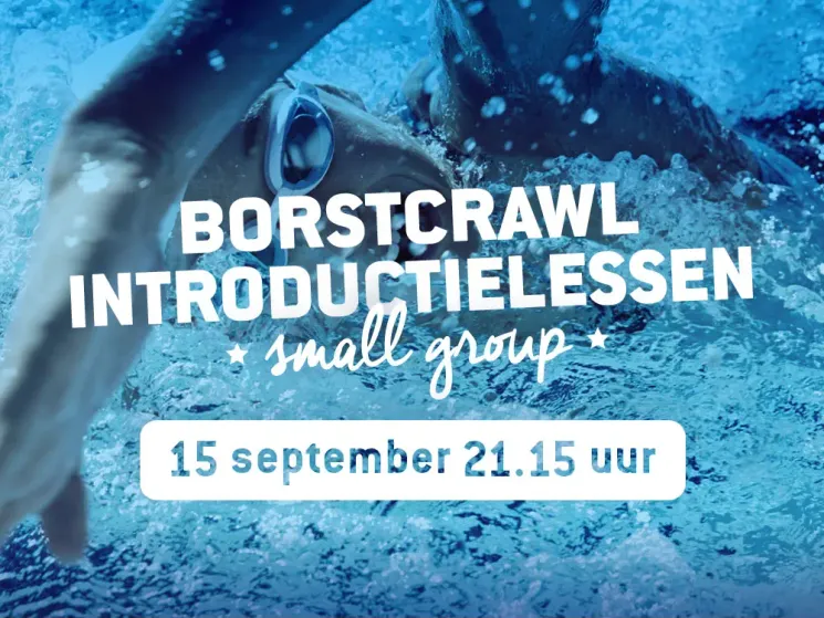 Borstcrawl Introductielessen Woensdag 15 september 21.15 uur @ Personal Swimming