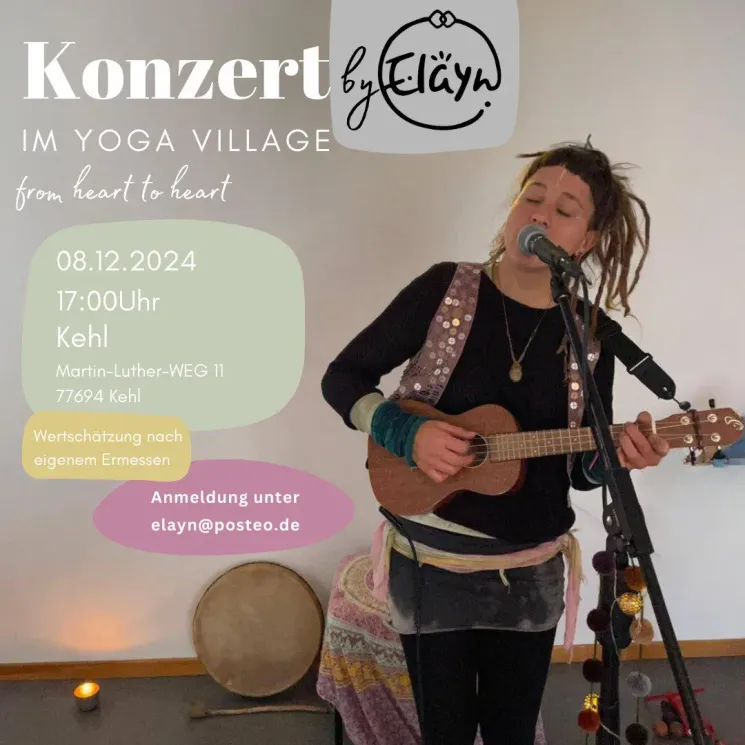 Konzert im Yoga-Village by Elayn – "From Heart to Heart“ @ Yoga Village