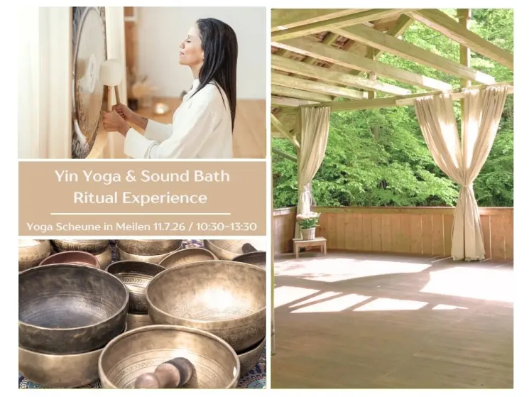 Yin Yoga & Sound Bath Ritual Experience @ Malaika Ben Salem