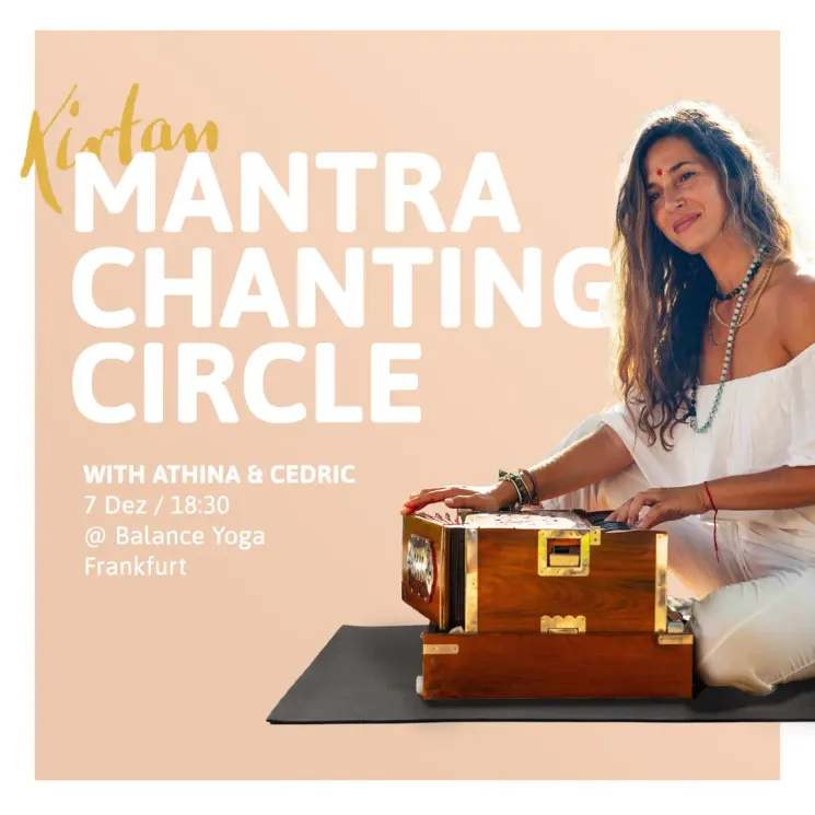 Mantra Chanting Abend - Kirtan w/ Athina & Cedric from Greece @ Balance Frankfurt City