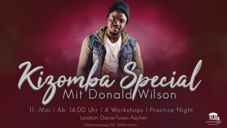 Kizomba Special mit Donald Wilson @ Dance Fusion Aachen