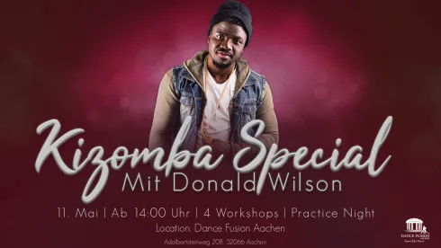 Kizomba Special mit Donald Wilson @ Dance Fusion Aachen