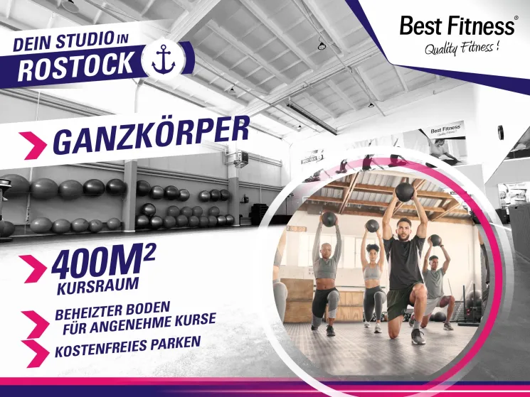 Best Fitness GmbH | 18069 Rostock | Online Buchen