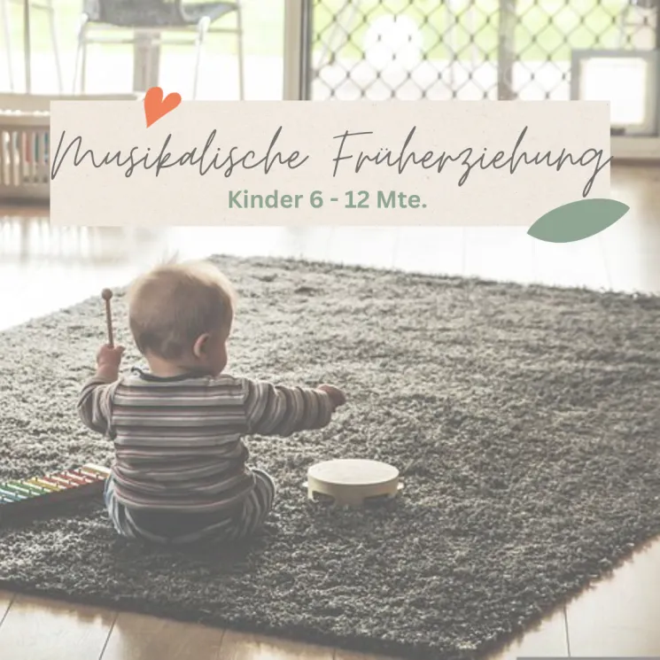 Musikalische Früherziehung (6-12 Mte.), MI, 10:30-11:15 Uhr, 26.08. bis 21.10. (Ersatztermin: 28.10. ; KEIN Kurs am 02.11.) @ Die FamilienBox