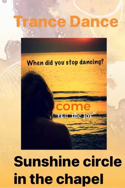 Sunshine in the chapel- FEEL THE JOY @ Jacqui Sunshine - Yoga and soul immersion coaching