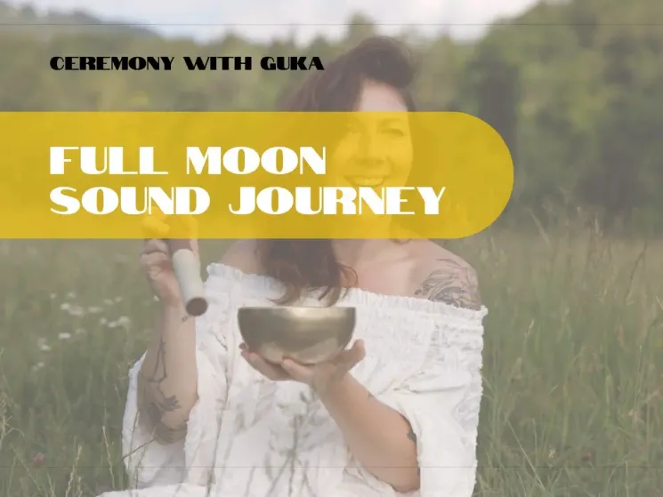 Full Moon Sound Journey (EN) @ Yoga Nest