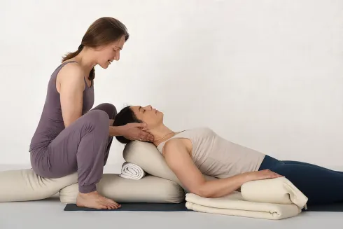 restoratives Yoga mit Buchvorstellung @ Yogibar Berlin