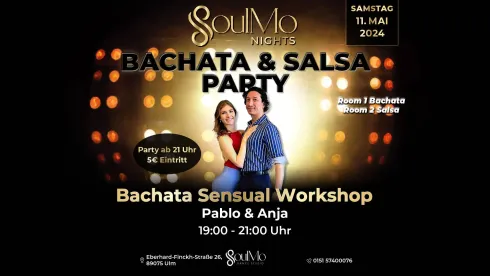 SoulMo Nights| Bachata Sensual Workshops & Party @ SoulMo Dance Studio
