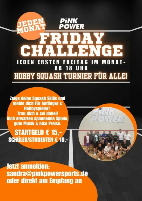 Friday Challenge @ Pink Power Sport und Freizeit GmbH