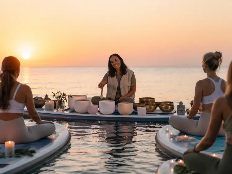 Floating Sound Bath in Essen @ Surf and Yoga Kitchen